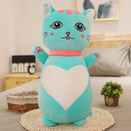 Cat long pillow doll plush toys