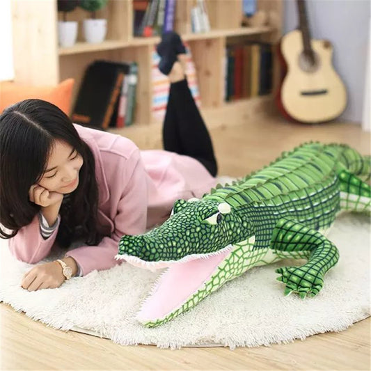 crocodile animal long plush toys