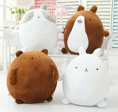 Cute creative bear and rabbit plush toys